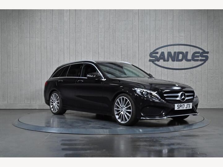 Mercedes-Benz C Class 2.1 C220d AMG Line (Premium) G-Tronic+ Euro 6 (s/s) 5dr