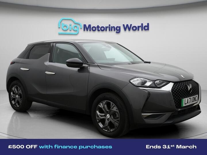 DS AUTOMOBILES DS 3 CROSSBACK E-TENSE 50kWh Bastille Crossback Auto 5dr