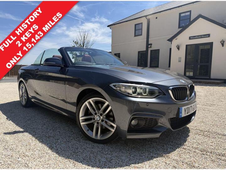 BMW 2 SERIES 2.0 220i M Sport Auto Euro 6 (s/s) 2dr