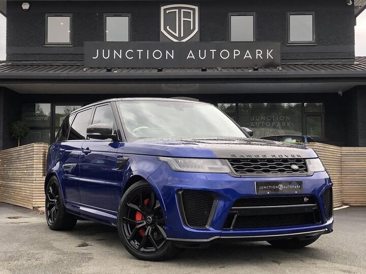 Land Rover Range Rover Sport 5.0 P575 V8 SVR Auto 4WD Euro 6 (s/s) 5dr Land Rover Range Rover Sport 5.0 P575 V8 SVR Auto 4WD Euro 6 (s/s) 5dr
