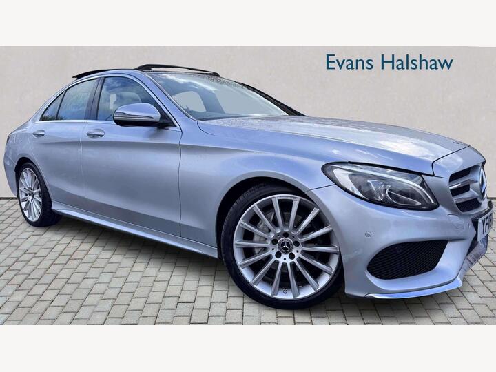 Mercedes-Benz C Class 2.1 C220d AMG Line (Premium) G-Tronic+ Euro 6 (s/s) 4dr