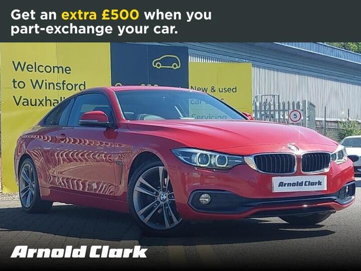 BMW 4 Series 2.0 420d Sport Auto Euro 6 (s/s) 2dr
