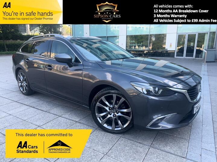 Mazda Mazda6 2.2 SKYACTIV-D Sport Nav Tourer Auto Euro 6 (s/s) 5dr
