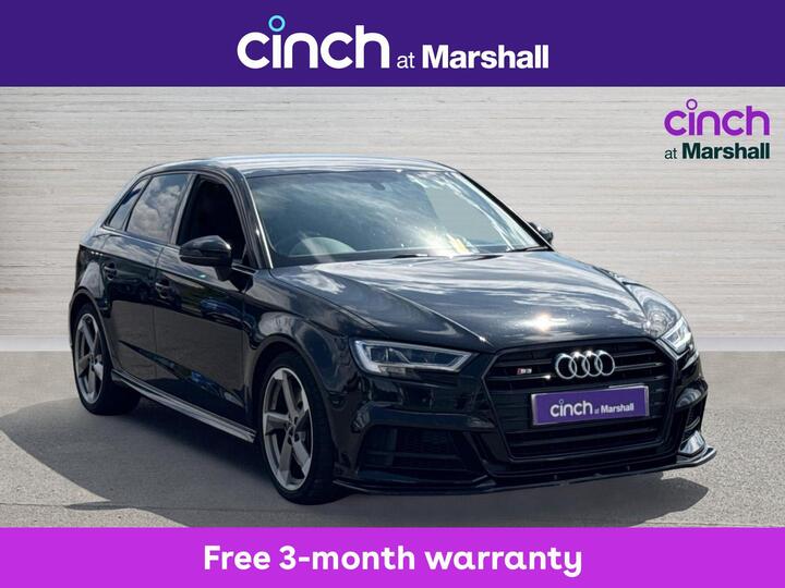 Audi S3 2.0 TFSI Black Edition Sportback S Tronic Quattro Euro 6 (s/s) 5dr