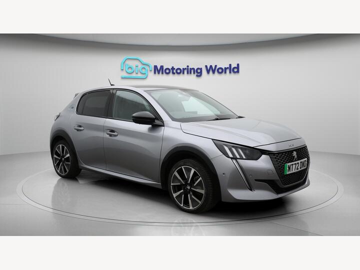 Peugeot E-208 50kWh GT Auto 5dr (7kW Charger)