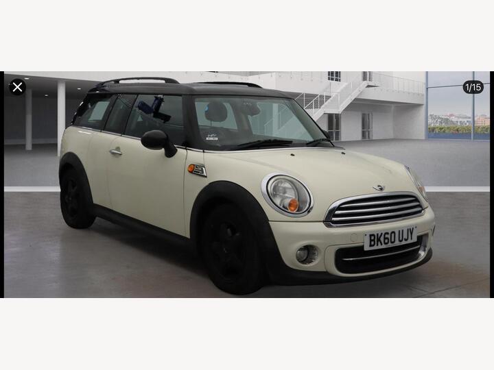 MINI Clubman 1.6 Cooper Steptronic Euro 5 5dr MINI Clubman 1.6 Cooper Steptronic Euro 5 5dr