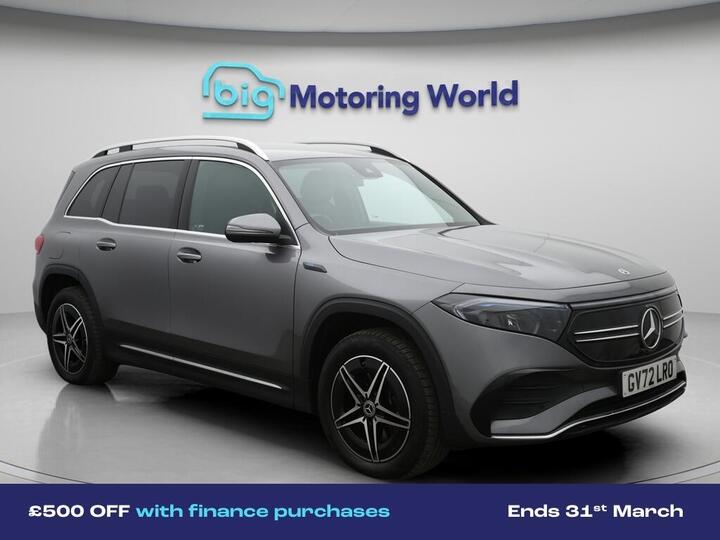 Mercedes-Benz EQB EQB 300 66.5kWh AMG Line Auto 4MATIC 5dr