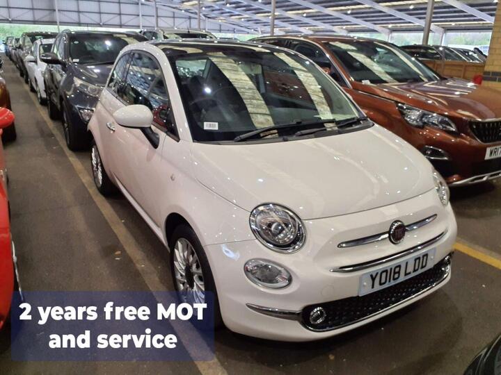 Fiat 500 1.2 Lounge Euro 6 (s/s) 3dr