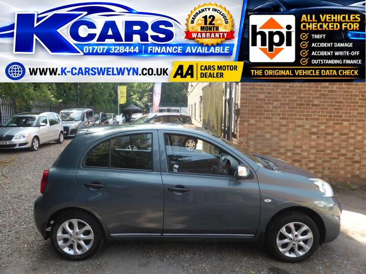 Nissan Micra 1.2 Vibe Euro 6 5dr