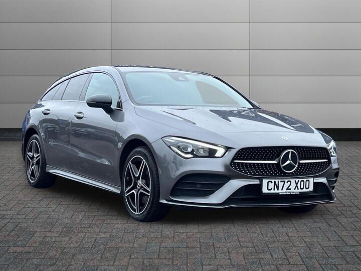 Mercedes-Benz CLA-Class 1.3 CLA250e 15.6kWh AMG Line (Premium) Shooting Brake 8G-DCT Euro 6 (s/s) 5dr Mercedes-Benz CLA-Class 1.3 CLA250e 15.6kWh AMG Line (Premium) Shooting Brake 8G-DCT Euro 6 (s/s) 5dr