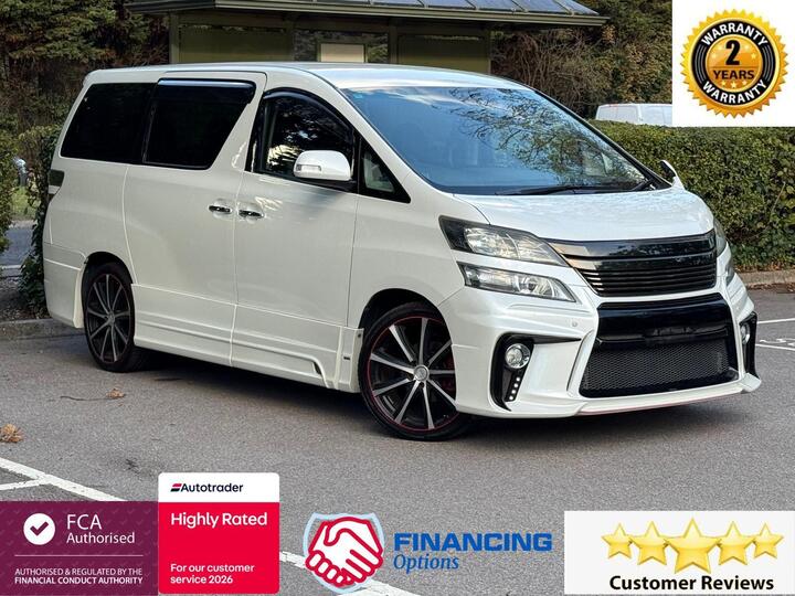 Toyota Vellfire 2014  2.4L Petrol  Auto Stunning Bodykit