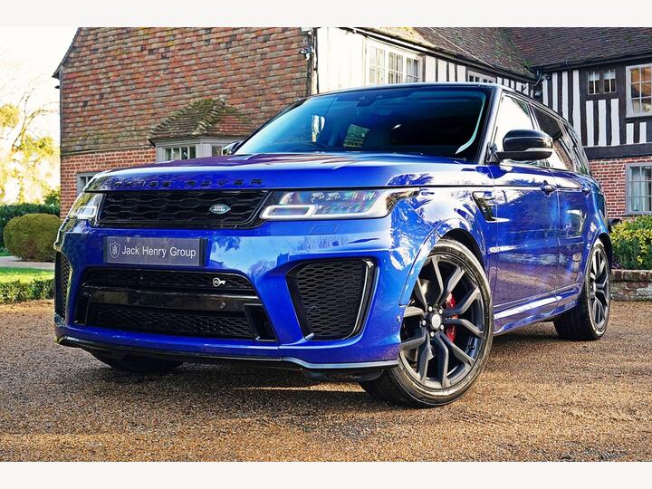 Land Rover RANGE ROVER SPORT 5.0 P575 V8 SVR Auto 4WD Euro 6 (s/s) 5dr