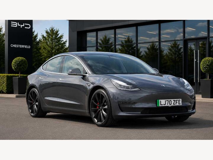 Tesla MODEL 3 SALOON (Dual Motor) Performance Auto 4WDE 4dr (Performance Upgrade)
