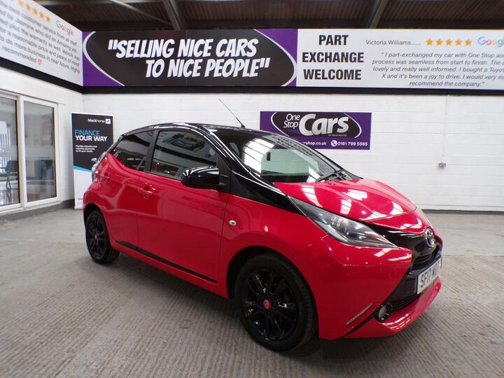 Toyota AYGO 1.0 VVT-i X-cite 4 Red Bi-Tone Euro 6 5dr