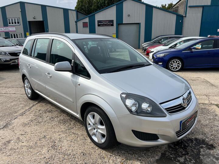 Vauxhall Zafira 1.6 16V Exclusiv Euro 5 5dr