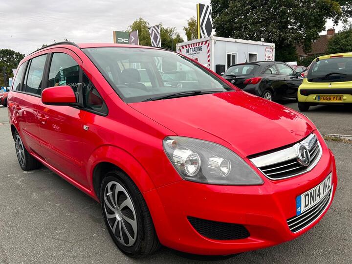 Vauxhall Zafira 1.8 16V Exclusiv Euro 5 5dr