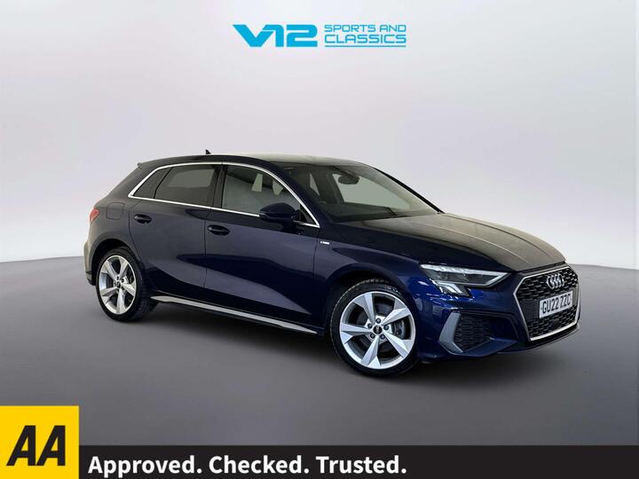 Audi A3 1.4 TFSIe 40 S Line Sportback S Tronic Euro 6 (s/s) 5dr 13kWh