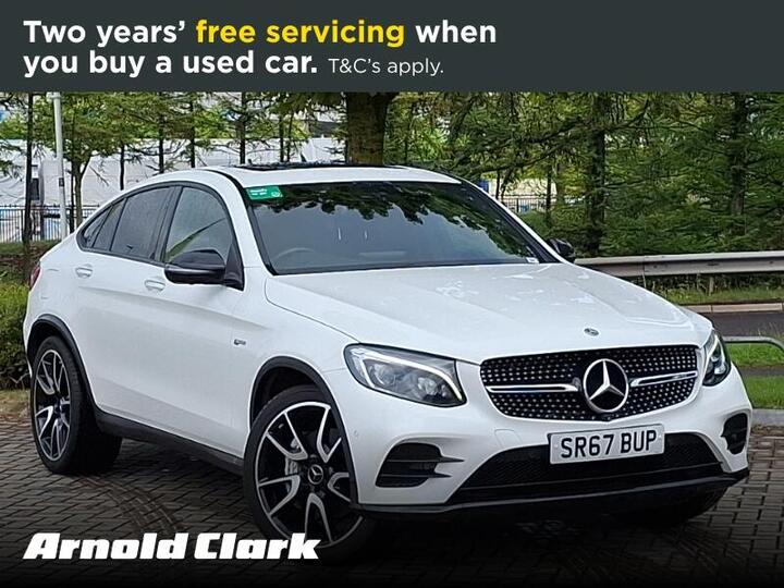 Mercedes-Benz GLC 3.0 GLC43 V6 AMG (Premium Plus) Coupe G-Tronic 4MATIC Euro 6 (s/s) 5dr Mercedes-Benz GLC 3.0 GLC43 V6 AMG (Premium Plus) Coupe G-Tronic 4MATIC Euro 6 (s/s) 5dr