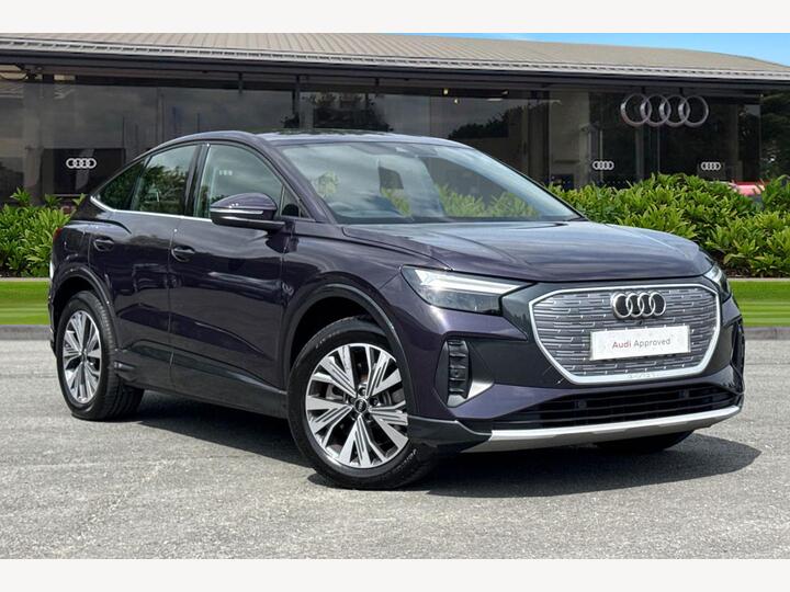 Audi Q4 E-tron Sportback 40 Sport Sportback Auto 5dr 63kWh Audi Q4 E-tron Sportback 40 Sport Sportback Auto 5dr 63kWh