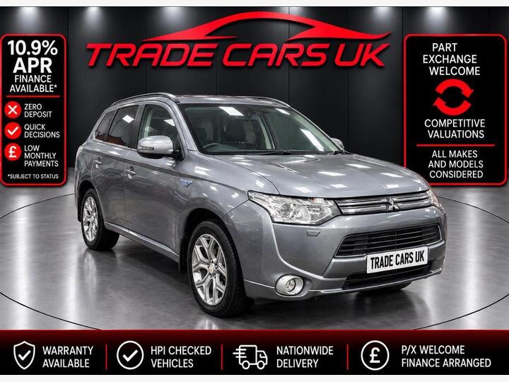 Mitsubishi Outlander 2.0h 12kWh GX4hs CVT 4WD Euro 5 (s/s) 5dr