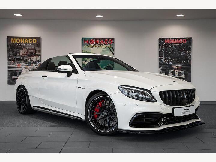 Mercedes-Benz C Class 4.0 C63 V8 BiTurbo AMG S (Premium Plus) Cabriolet SpdS MCT Euro 6 (s/s) 2dr