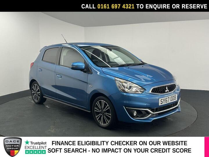 Mitsubishi MIRAGE 1.2 Juro CVT Euro 6 (s/s) 5dr Mitsubishi MIRAGE 1.2 Juro CVT Euro 6 (s/s) 5dr
