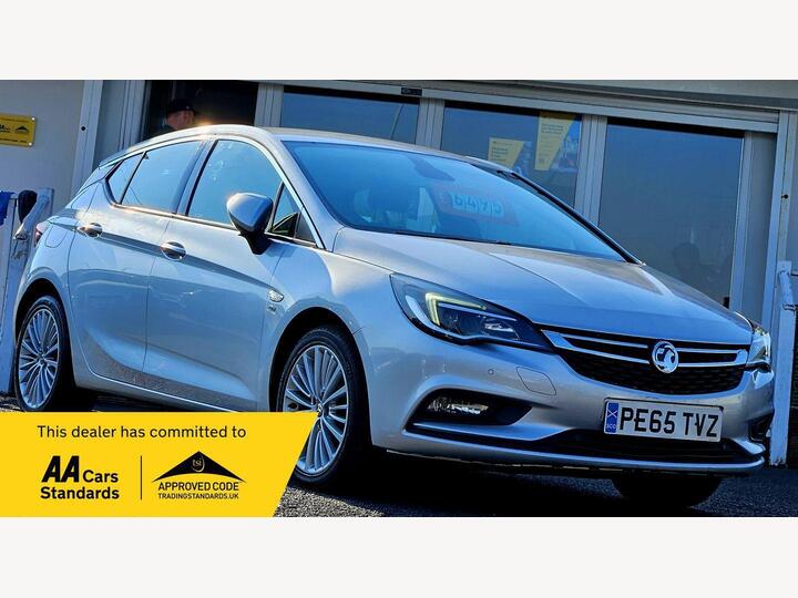 Vauxhall Astra 1.6 CDTi BlueInjection Elite Nav Auto Euro 6 5dr Vauxhall Astra 1.6 CDTi BlueInjection Elite Nav Auto Euro 6 5dr