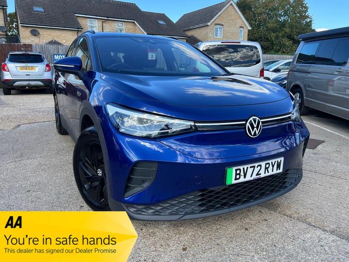 Volkswagen ID.4 Pure 52kWh Life Auto 5dr Volkswagen ID.4 Pure 52kWh Life Auto 5dr