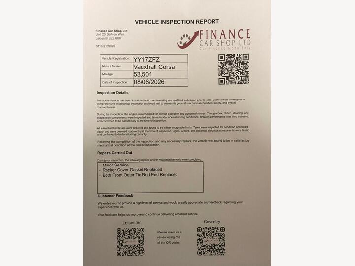 Vauxhall Corsa 1.4i EcoFLEX Energy Euro 6 5dr