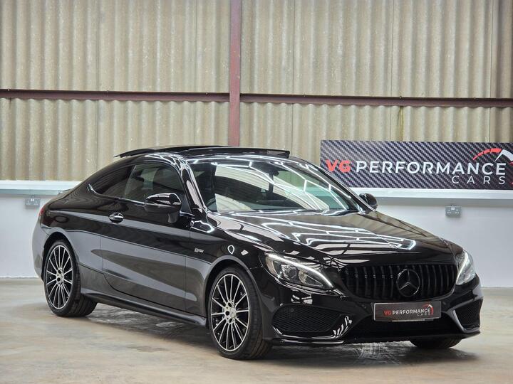Mercedes-Benz C Class 3.0 C43 V6 AMG (Premium Plus) G-Tronic+ 4MATIC Euro 6 (s/s) 2dr Mercedes-Benz C Class 3.0 C43 V6 AMG (Premium Plus) G-Tronic+ 4MATIC Euro 6 (s/s) 2dr