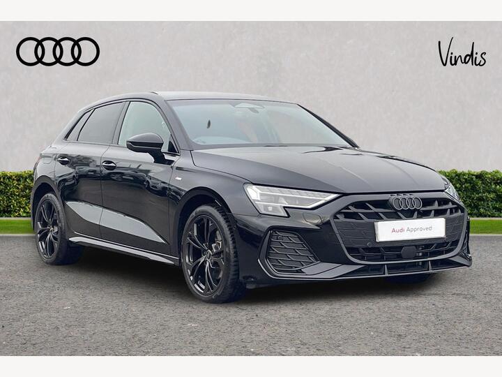 Audi A3 Sportback 1.5 TFSIe Black Edition Sportback S Tronic Euro 6 (s/s) 5dr 17.9kWh