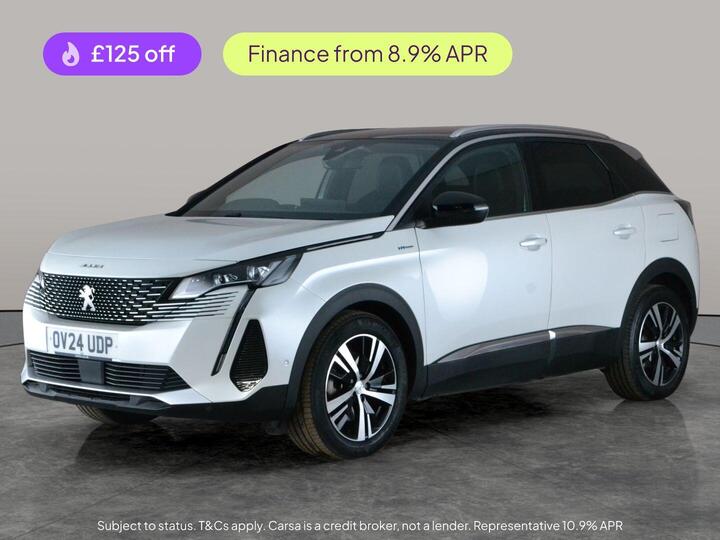 Peugeot 3008 1.6 13.2kWh GT E-EAT Euro 6 (s/s) 5dr
