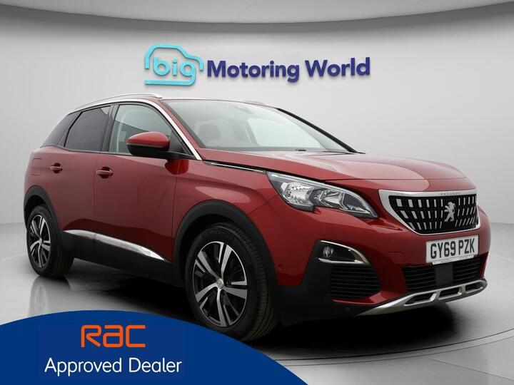 Peugeot 3008 1.2 PureTech Allure EAT Euro 6 (s/s) 5dr Peugeot 3008 1.2 PureTech Allure EAT Euro 6 (s/s) 5dr