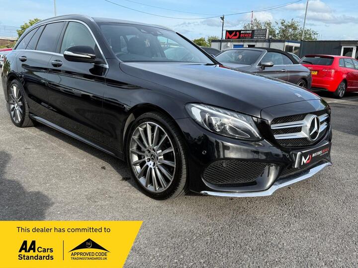 Mercedes-Benz C Class 2.1 C220d AMG Line (Premium) G-Tronic+ Euro 6 (s/s) 5dr