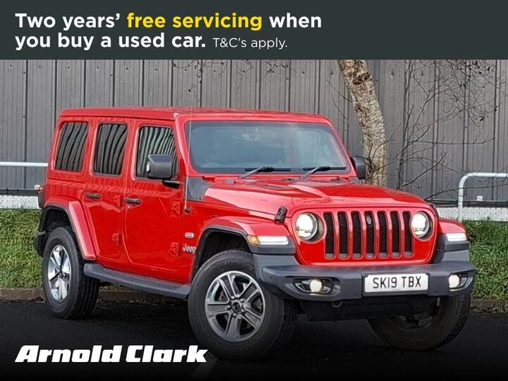 Jeep Wrangler 2.0 GME Overland Auto 4WD Euro 6 (s/s) 4dr Jeep Wrangler 2.0 GME Overland Auto 4WD Euro 6 (s/s) 4dr