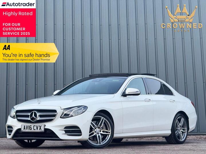 Mercedes-Benz E Class 3.0 E350d V6 AMG Line (Premium) G-Tronic+ Euro 6 (s/s) 4dr