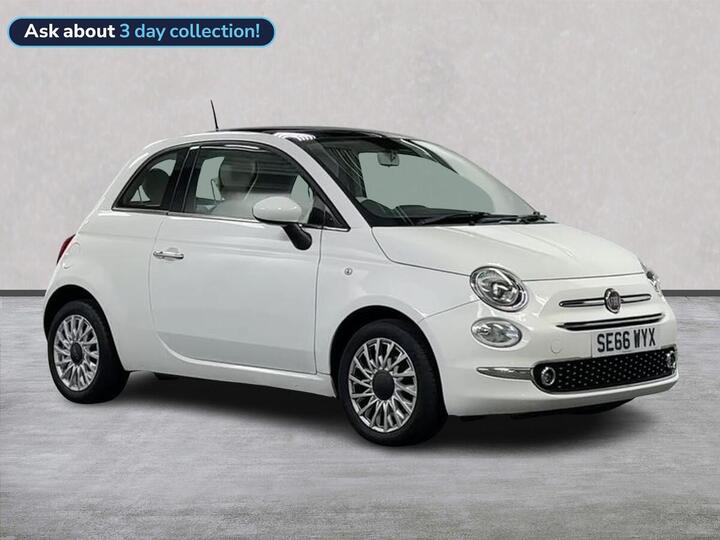 Fiat 500 1.2 Lounge Euro 6 (s/s) 3dr