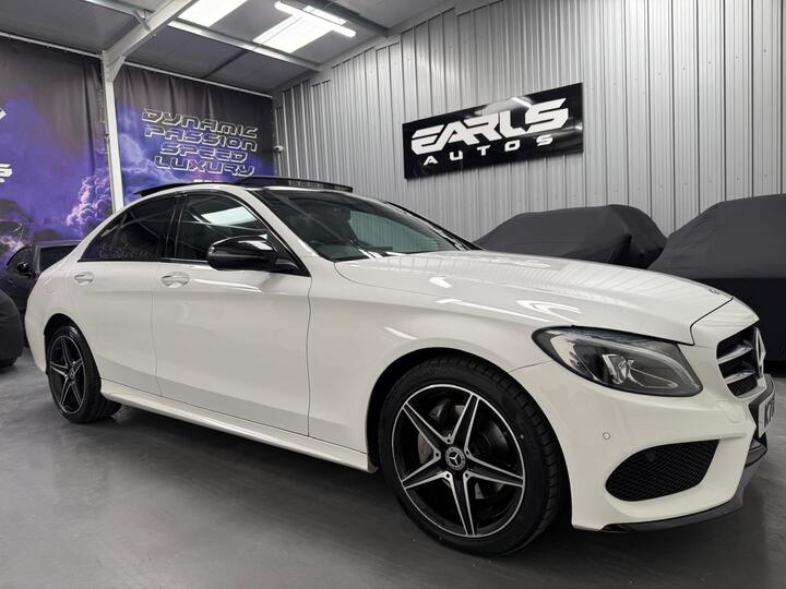 Mercedes-Benz C Class 2.1 C220d AMG Line (Premium Plus) G-Tronic+ 4MATIC Euro 6 (s/s) 4dr
