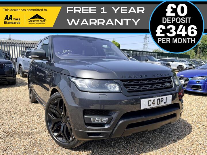 Land Rover RANGE ROVER SPORT 3.0 SD V6 Autobiography Dynamic Auto 4WD Euro 6 (s/s) 5dr