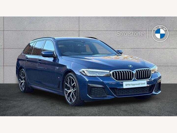 BMW 5 Series 2.0 520d MHT M Sport Touring Steptronic Euro 6 (s/s) 5dr BMW 5 Series 2.0 520d MHT M Sport Touring Steptronic Euro 6 (s/s) 5dr