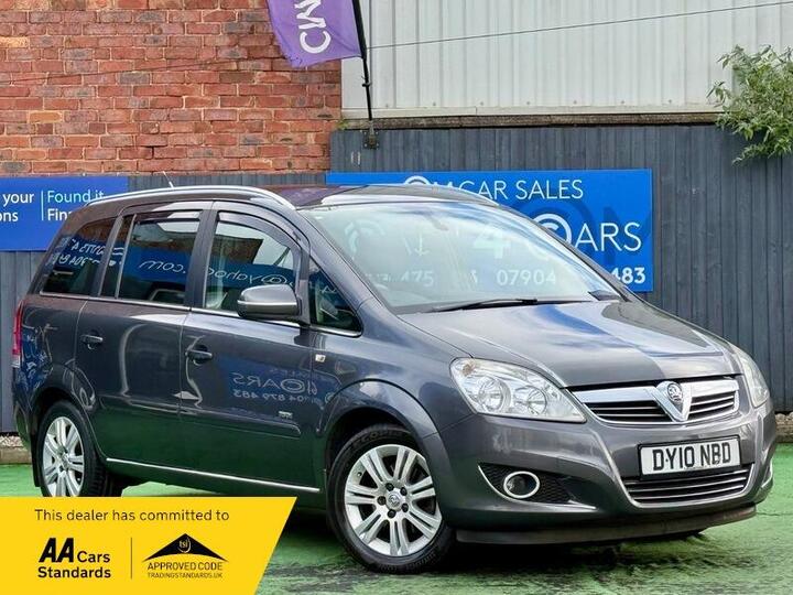 Vauxhall Zafira 1.6 16V Design Euro 4 5dr Vauxhall Zafira 1.6 16V Design Euro 4 5dr