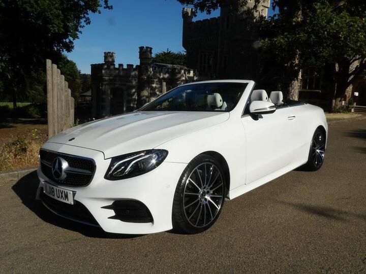 Mercedes-Benz E Class 2.0 E220d AMG Line (Premium) Cabriolet G-Tronic+ Euro 6 (s/s) 2dr