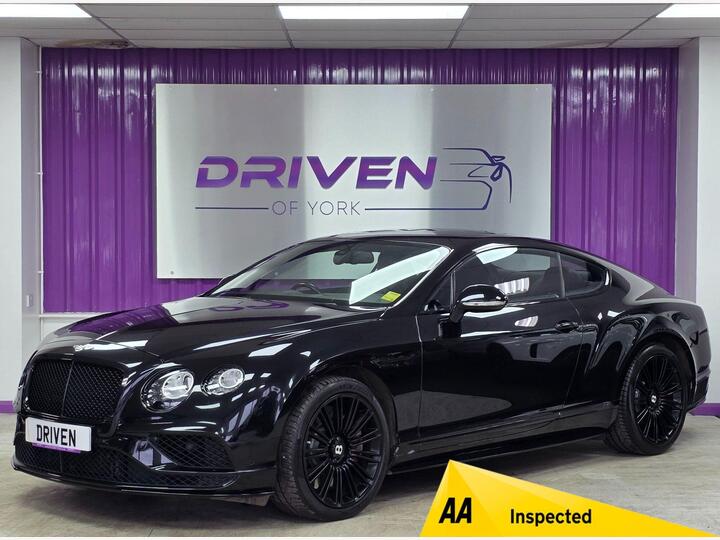 Bentley CONTINENTAL 4.0 V8 GT S Auto 4WD Euro 6 2dr Bentley CONTINENTAL 4.0 V8 GT S Auto 4WD Euro 6 2dr