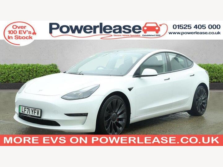 Tesla Model 3 (Dual Motor) Performance Auto 4WDE 4dr (Performance Upgrade)