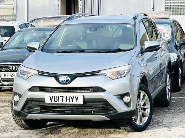 Toyota RAV4 2.5 VVT-h Excel CVT 4WD Euro 6 (s/s) 5dr (Safety Sense, Nav) Toyota RAV4 2.5 VVT-h Excel CVT 4WD Euro 6 (s/s) 5dr (Safety Sense, Nav)