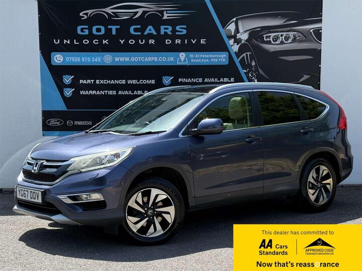 Honda CR-V 1.6 I-DTEC EX Auto 4WD Euro 6 5dr