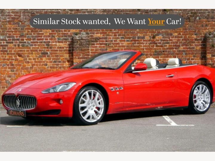 Maserati GRANCABRIO 4.7 V8 Auto Euro 5 2dr