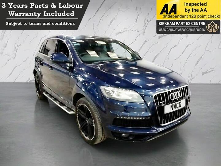 Audi Q7 3.0 TDI V6 S Line Plus Tiptronic Quattro Euro 5 (s/s) 5dr