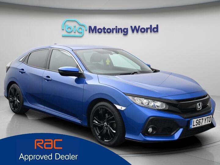 Honda Civic 1.0 VTEC Turbo SR CVT Euro 6 (s/s) 5dr Honda Civic 1.0 VTEC Turbo SR CVT Euro 6 (s/s) 5dr