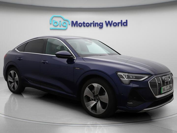 Audi E-tron 55 S Line Sportback Auto Quattro 5dr 95kWh (11kW Charger)